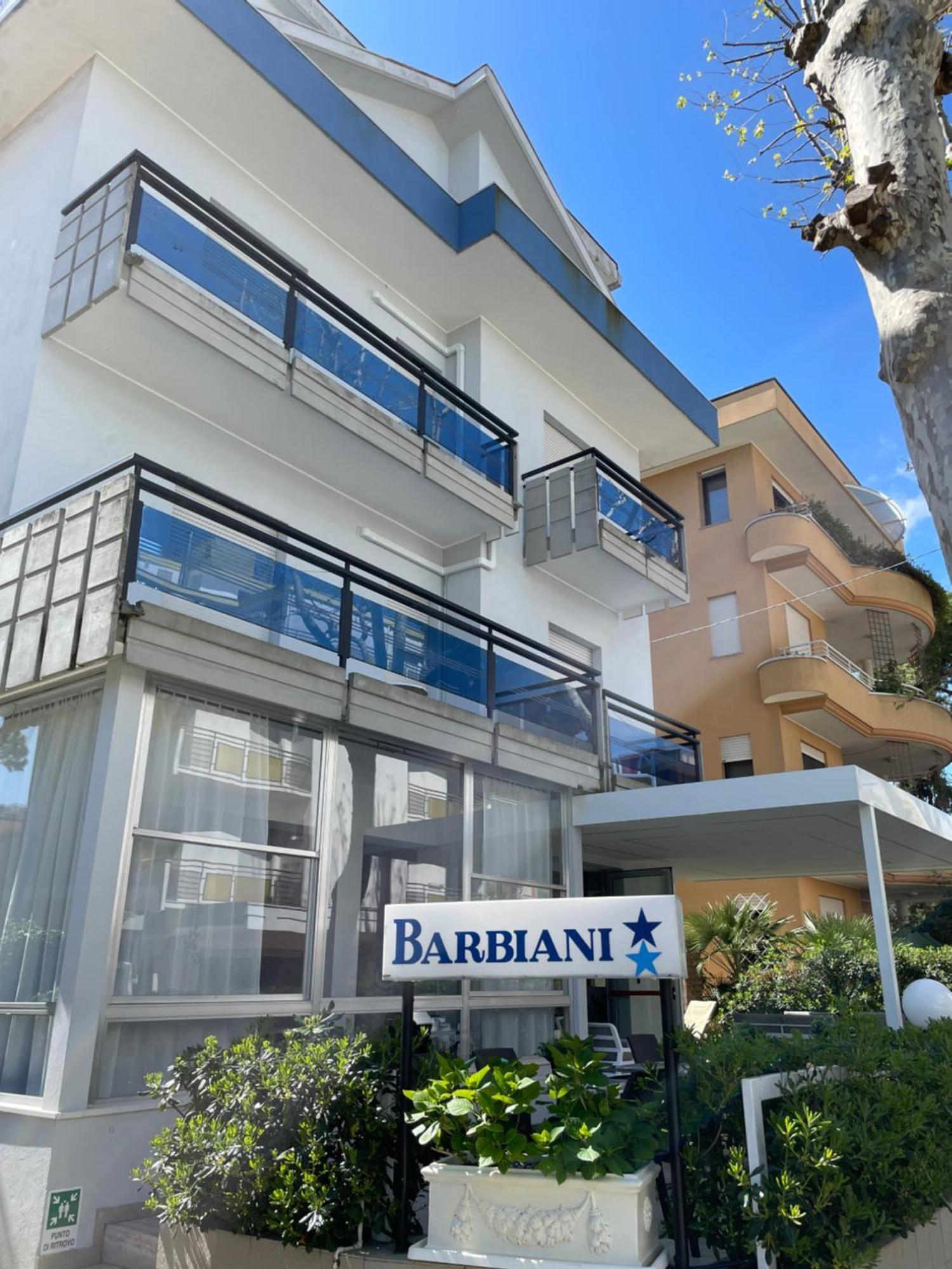 Hotel Barbiani Riccione Eksteriør bilde