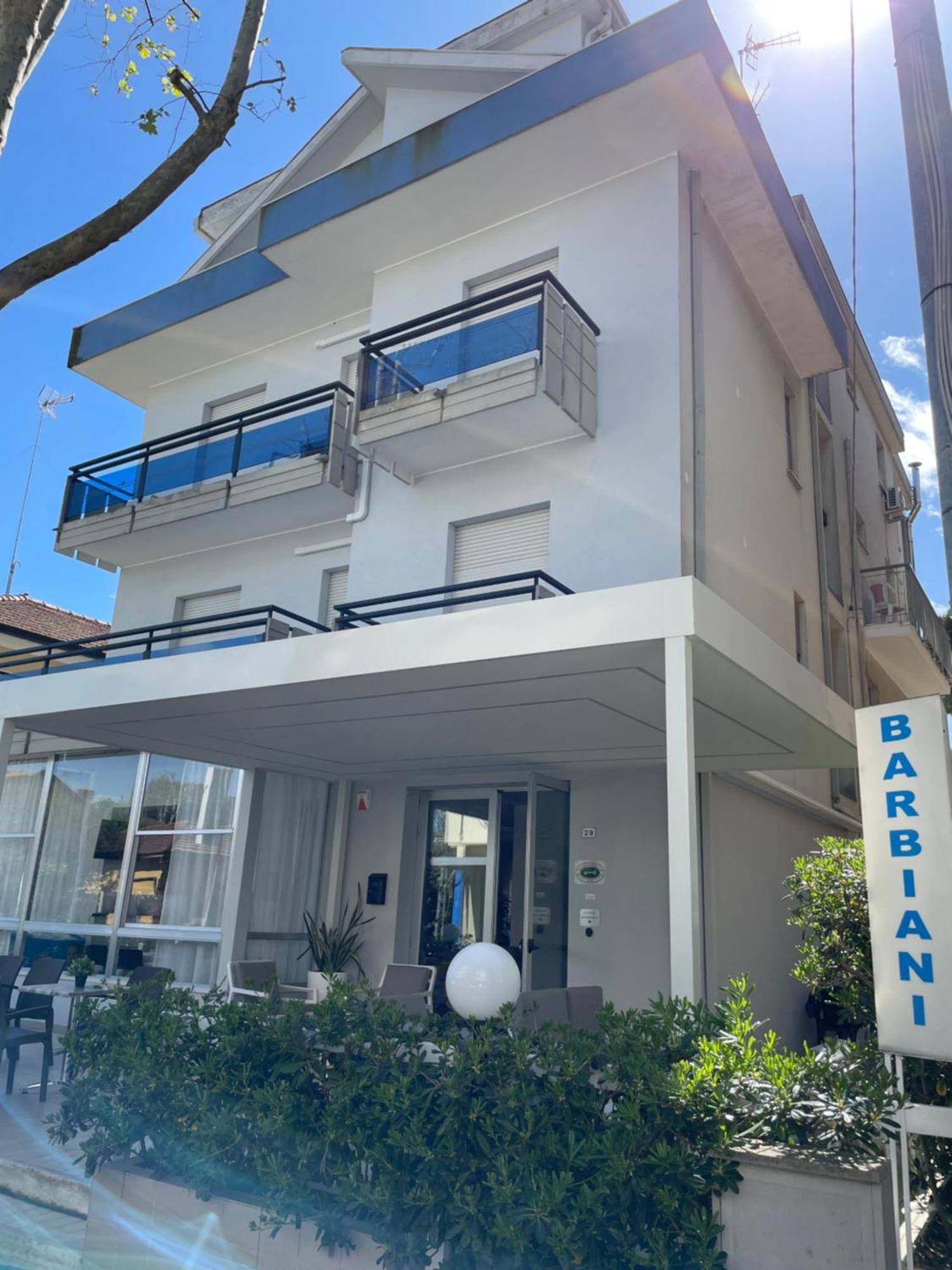 Hotel Barbiani Riccione Eksteriør bilde